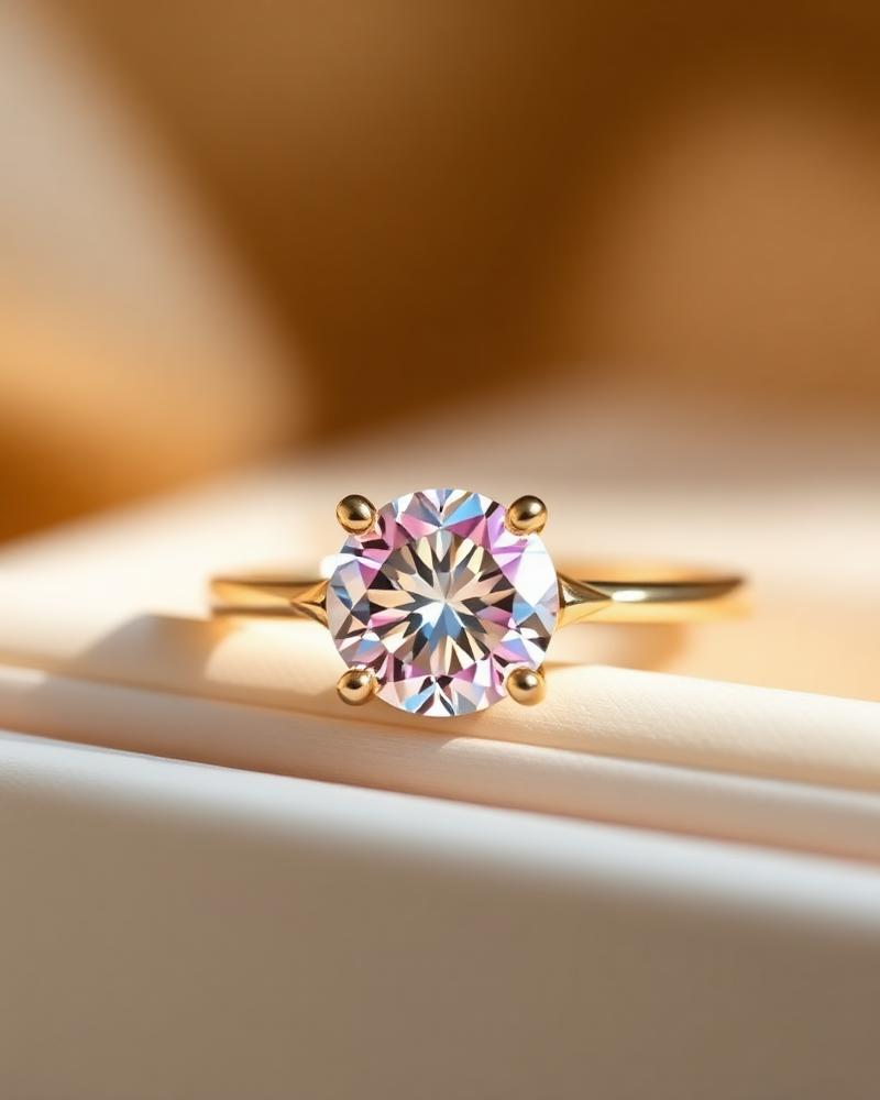 Diamond Bypass Pinky Ring